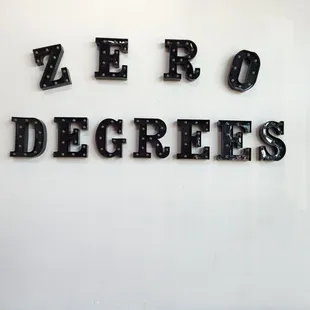 Zero Degrees