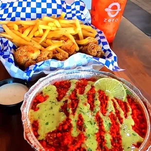 fish and chips, fish, seafood, food