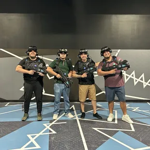 Friends having a good time