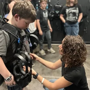 Getting ready for battle!