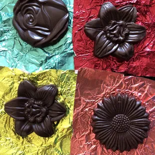 Chocolates made on site.