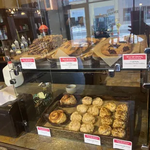 Case of baked goods