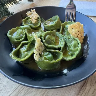 Pork Cappelleti in Demi- Glaze