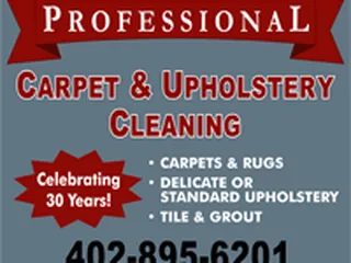 Professional Carpet & Upholstery Cleaning
