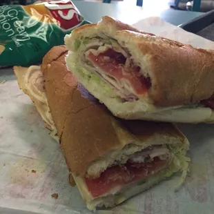 Club Sub lunch combo.