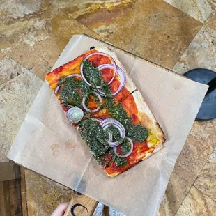 Pesto Pizza (large)