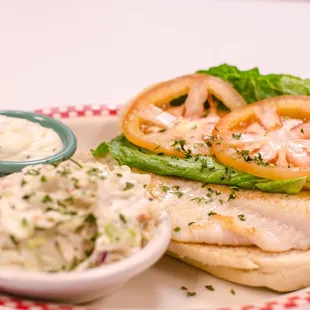 a plate of food