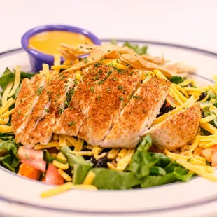 a plate of food
