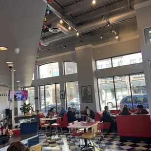 One side of the diner