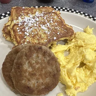 Apple fritter French toast