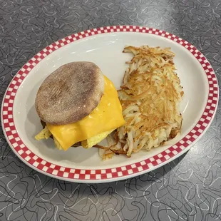 The Little Stooges Breakfast Sandwich