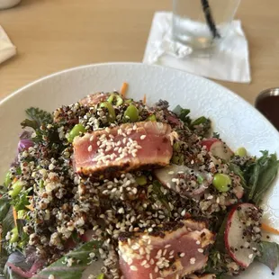 Togarashi Tuna &amp; Ancient Grain salad