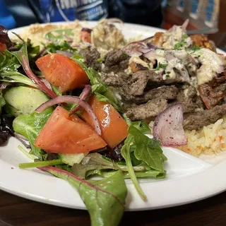 8. Beef Shawarma Plate
