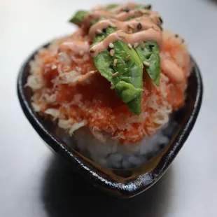 Spicy salmon don