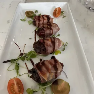 Prosciutto Wrapped Dates