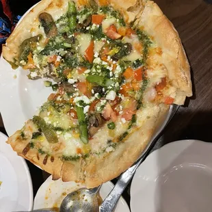 Veggie pizza