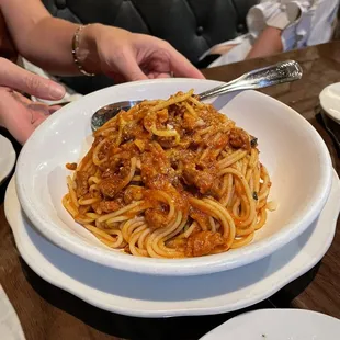 Spaghetti bolognese