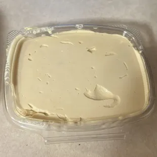 Hummus that comes with the pita chips