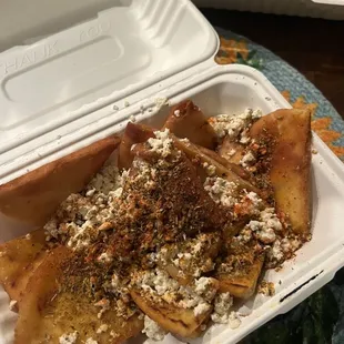 Greek Pita Chips w/Spread