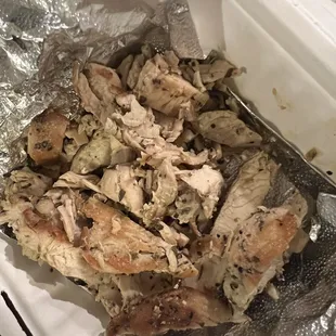 Side Of Meat ( Full Order) -- The chicken is heavenly!