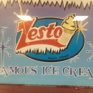 Zesto Famous Ice Cream