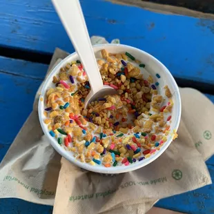 //vanilla crunch mix in//