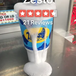 the beginning of the Sprite Float Volcano - it got a lot worse..