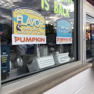 Best time of the year for ice cream.