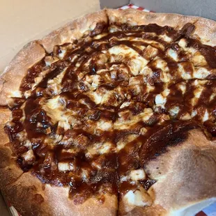 small BBQ Chicken Pizza