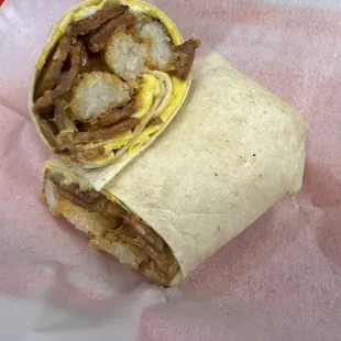 Breakfast wrap