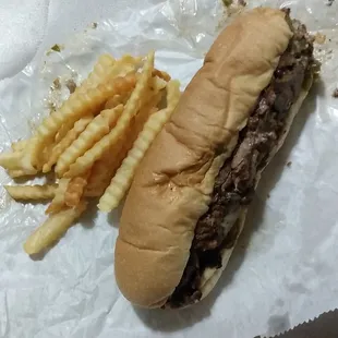 Best philly cheesesteak I ever had from zesto's