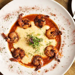 Shrimp and grits 1