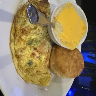 Zesty Seafood Omelette
