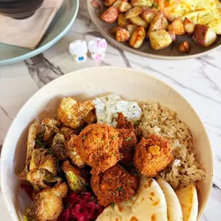 Earth Bowl + Omelette + Soup