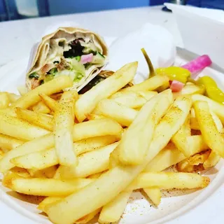 Falafel Wrap Combo