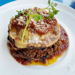 Moussaka with beef