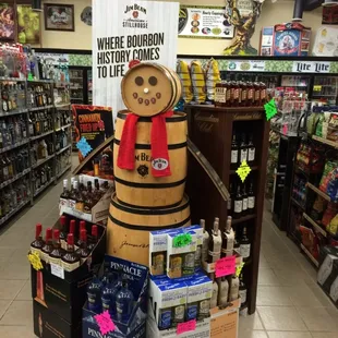 Great liquor selection.