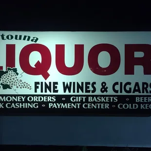 sign