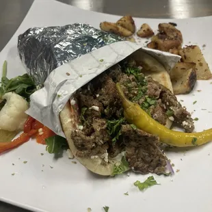 Lamb gyro