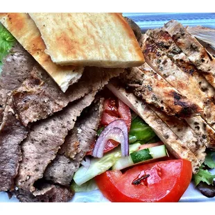 TheBill Mixed Salad (Gyros/Chicken) Total12.14$ ZEUS RESTAURANT. 806 W.Jackson Blvd.To Order 312 2588789 .Take Out Delivery.Cool!