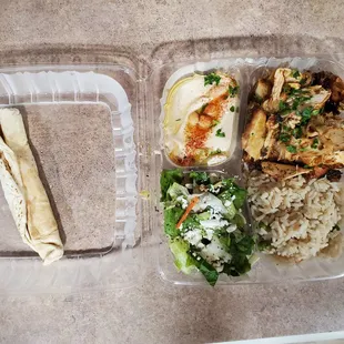 Chicken Shawarma plate