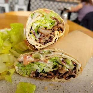 Lamb &amp; Beef Gyro Wrap
