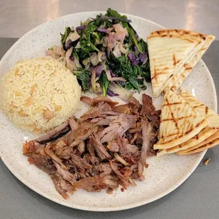 Lamb and Beef Gyro Plate