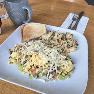 Veggie Scrambled Eggs