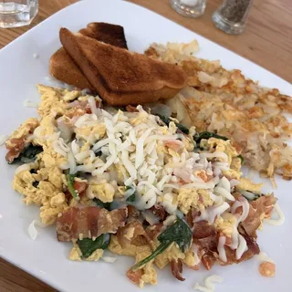 Bacon Scramble Eggs