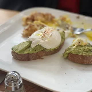Avocado and Egg Toast