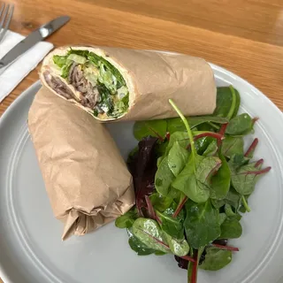 Lamb and Beef Gyro Wrap