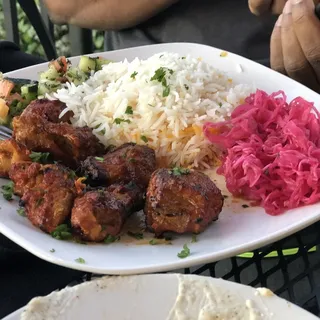 Terbiyeli Lamb Shish Kebab