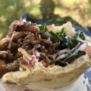 Greek Pork Gyros...delicious!!!