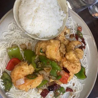 Crispy Salt and Pepper Shrimp